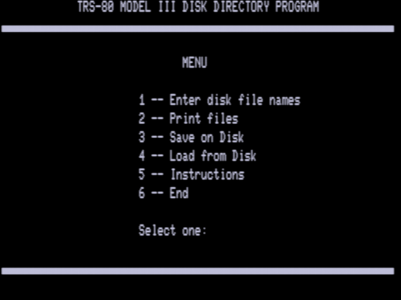 Screen shot